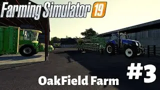Oak Field farm Time Lapse | Planting corn seeding soybeans #fs19 #farmingsimulator19