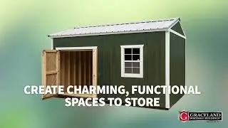 Portable Garden Sheds for Sale at Graceland Portable Buildings