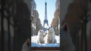 cat and dog friendship #ai #cat #cute #dog