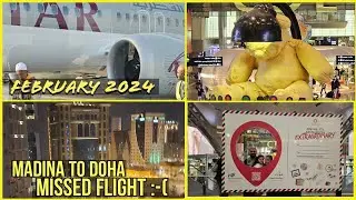 Madinah to Edinburgh  - Qatar Airlines, flight delays & unexpected layover