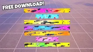 ANIMATED WEAPONS BOARDS in UEFN (FREE DOWNLOAD)
