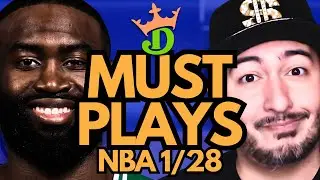 NBA DFS Wednesday 1/28 (DraftKings NBA MUST PLAYS) | NBA DFS Picks