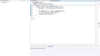 Reversing a String in java | Java | Java Dev
