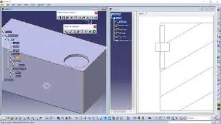 CATIA V5 Drawing Axis