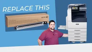 How to quickly replace the transfer belt cleaner on you Xerox machine: AltaLink B8100s and C8100s