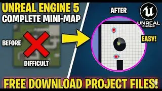 The BEST Mini Map System for Unreal Engine 5 (FREE DOWNLOAD)