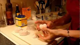 Making Strawberry Jam Bath Fizzies Part 2