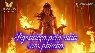 ✨ Canto de GRATIDÃO: AGRADEÇO PELA VIDA COM PAIXÃO🙏🏽 Hino de Gratidão para conexão celestial
