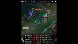 Faker Insane 5 men Azir ulti Against JDG🥵🤯 #shorts #leagueoflegends #lolesports #faker #worlds2022