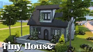 I made a Tiny Gothic House in Newcrest in The Sims 4
