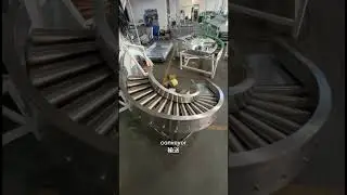 Gravity curved roller conveyor 无动力滚筒转弯机