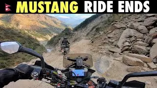 DEADLIEST ROADS ends - MUSTANG RIDE ends | Reached POKHARA | NepalRide Ep-17
