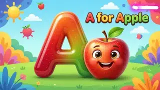 Phonics Song 2 with TWO Words for kids - A For Apple - ABC Alphabet Songs with Sound for Children 23