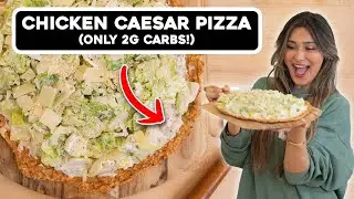 You&rsquo;ll Never Buy Pizza Again! | Homemade | Chicken Crust | Low Carb | Weight Loss