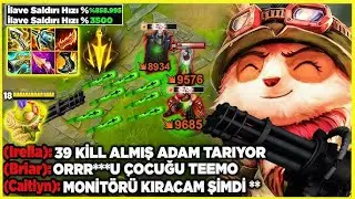 😈 Mantarlar Patladı, Sinirler Gerildi! | Full AP Teemo Rage Mode! #teemo  #wildrift #leagueoflegends
