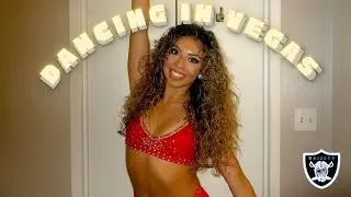 GRWM to dance in vegas with the RAIDERETTES (dream come true)