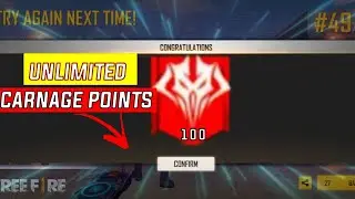 ||HOW TO GET UNLIMITED CARNAGE POINTS||