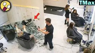 Real-Life Shocking Moments Caught on CCTV #1 | Incredible Moments Filmed Before Disaster!