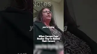 When Corrupt Cops Realize They've RuinedTheir Careers. Full clip on: Police Notes