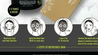 How to Use# Moor Mud Bar# Simple steps#👌👌