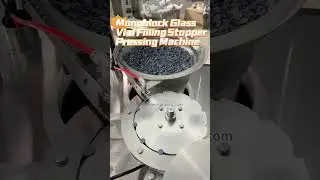 ZONESUN Automatic Glass Vial Monoblock Filling Stopper Pressing Machine  #bottlefiller #machine