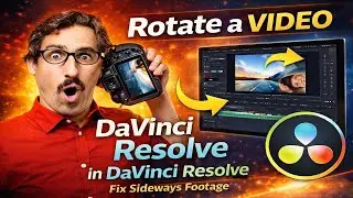 Rotate a Video in DaVinci Resolve (Fix Sideways Footage)
