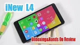iNew L4 4G LTE Smartphone With MT6735 5.5 Inch IPS OGS HD Screen
