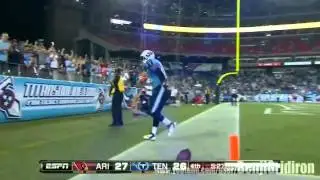 Jamie Harper 16 yard Touchdown Run and Front Flip Celebrationvs. Arizona Cardinals 2012 (HD)