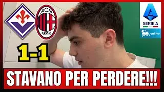[TRAVERSA in LIVE] FIORENTINA-MILAN 1-1: MALISSIMO ALLEGRI‼️ SONO FORTUNATI‼️