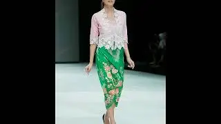 Model Baju Batik Modern Terbaru Elegan