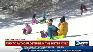 Wichita doctors say use warm water for frozen hands, not hot water