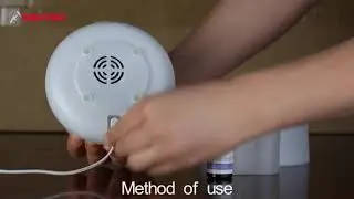 WEDUTY - OMHX13WH Humidifier Elektrik + 7 LED + Remote Control