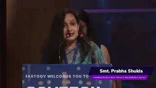 Concluding Remarks by Smt. Prabha Shukla - GovTech India Summit 2022