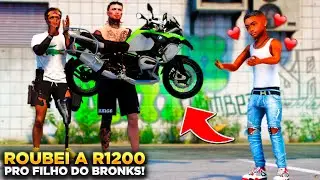 GTA V: VIDA DO CRIME | BRONKINHO CRESCEU!!😱 ROUBEI UM PRESENTE DE CRIA PRO MEU AFILHADO! |#156