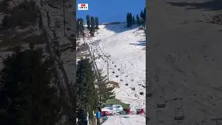 Beautiful swat | Ski resort Malamjabba | Chairlifts | Snowfall #shorts