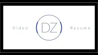 Daniel Zapien Video Resume