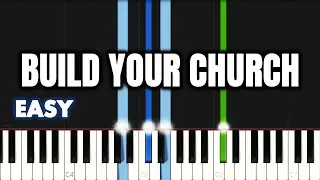 Elevation Worship - Build Your Church | EASY PIANO TUTORIAL by Synthly