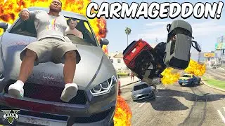 GTA 5 CARMAGEDDON MOD!