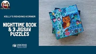 Usborne Books & More Fall 2020 New Titles: Nighttime Book & 3 Jigsaw Puzzles