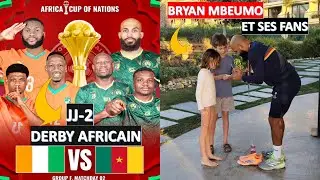 LA PRESSION MONTE AVANT LE MATCH CAMEROUN vs CÔTE d'IVOIRE |  BRYAN MBEUMO HONORE ses FANS