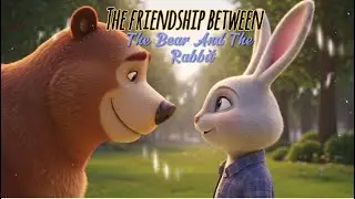 The Cute Bear and the Rabbit | A Friendship Story🐇​​​​🐻​ #kidsvideo #cartoons #animals