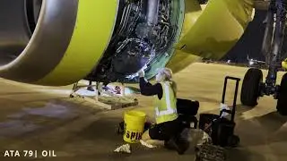 A Day In the Life of an Aircraft Technician. Night Shift. Pt 2. 4K