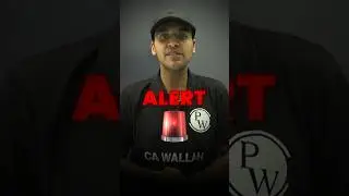 CA Exam Latest Update Today!🔥 #PW # CA #CAFOUNDATION
