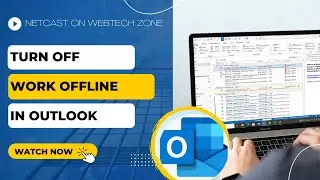 How to Turn Off Work Offline in Outlook | How to Change Outlook Status to Online?