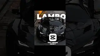 How to Put Text Behind Object in CapCut | Step-by-Step Tutorial