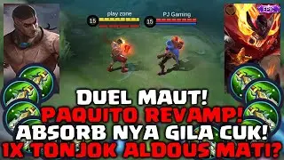 PAQUITO VS ALDOUS - FULL BLADE OF DESPAIR - MOBILE LEGENDS