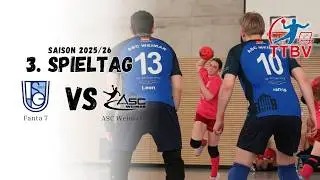 TTBL 3. Spieltag | Fanta 7 (SGU) vs ASC Weimar 1 | Saison 2025/26