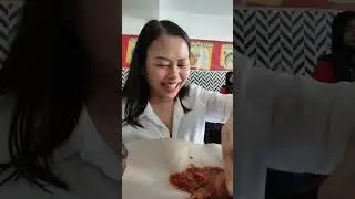 Makan ayam penyet indra di Sunway ipoh malaysia bersama kawan