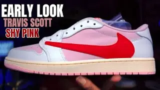 EARLY LOOK TRAVIS SCOTT AIR JORDAN 1 LOW SHY PINK