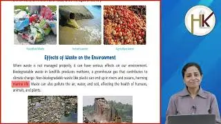 Ch 17 | HK | EVS | Class 5 | Waste Management  | For children